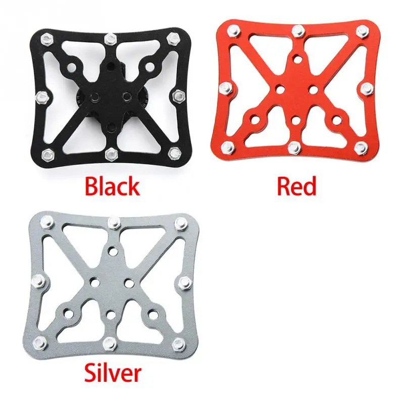 1 Pair Bike Adapter Pedals Platforms Mountain Bicycle Clip Aluminium Alloy Pedals Easily Clip-in Cycling Accessories#63