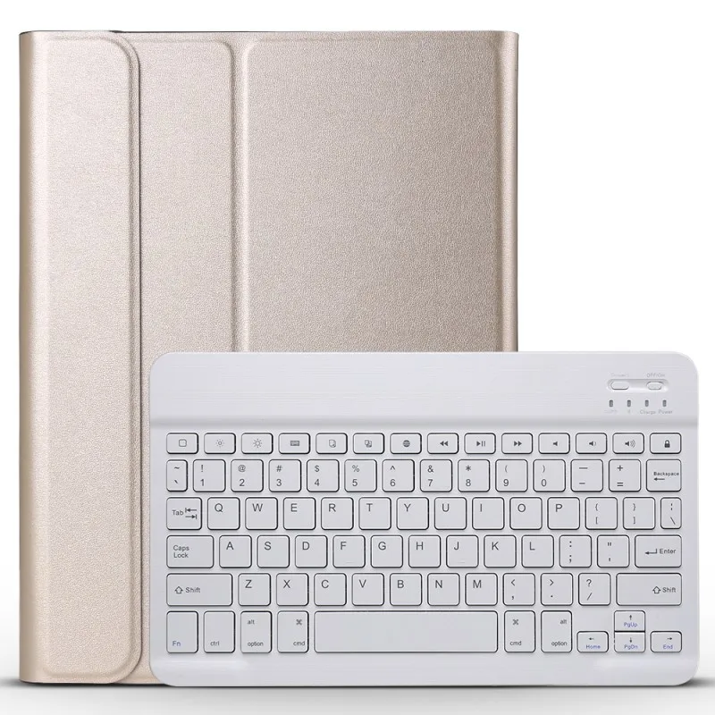 Detach Keyboard Tablet Slim Leather Case for Samsung Galaxy Tab A 10.1 2019 T510 T515 SM-T510 T515 Cover Bluetooth Keyboard+pen