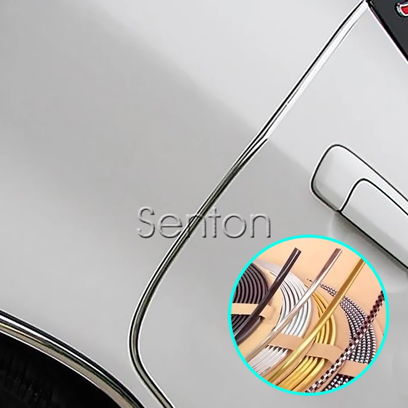 Декоративная лента для салона автомобиля 3 м хромированная Ford Focus 2 Fiesta Mondeo MK4 Kuga