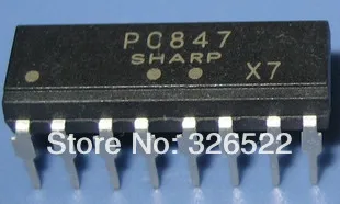 10 шт. pc847 DIP-16 Высокая Плотность монтажа Тип Photocoupler | Электронные компоненты и