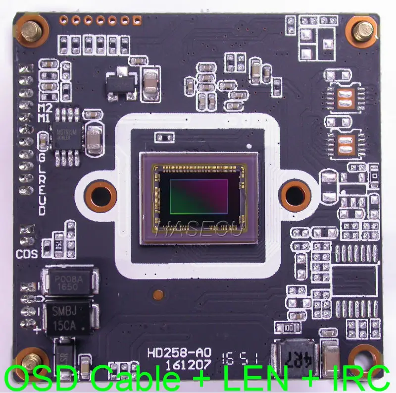 WDR 1080P AHD / TVI CVI CVBS 1/2.8 &quotSony Exmor STARVIS IMX290 CMOS NVP2450 модуль камеры видеонаблюдения кабель