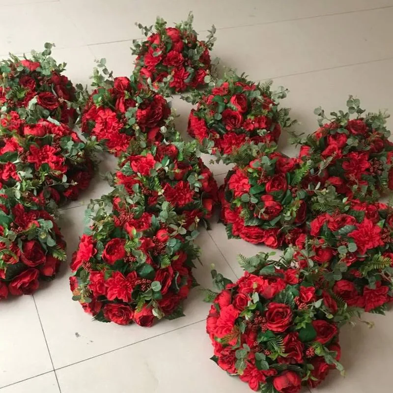 Свадебное Моделирование дорога свинец цветок римская колонна стенд T