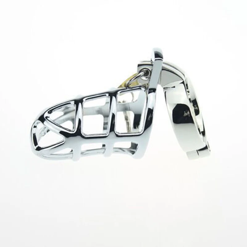 Нержавеющая сталь Мужской Целомудрие устройство петух клетки замки кольцо для