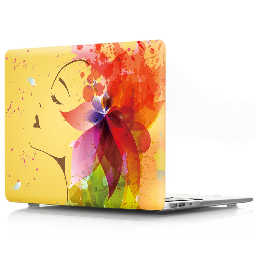 Чехол для ноутбука Apple Macbook 11/12/13/15/Air Pro Retina Touch Bar Flower Shell|Сумки и чехлы ноутбуков| |