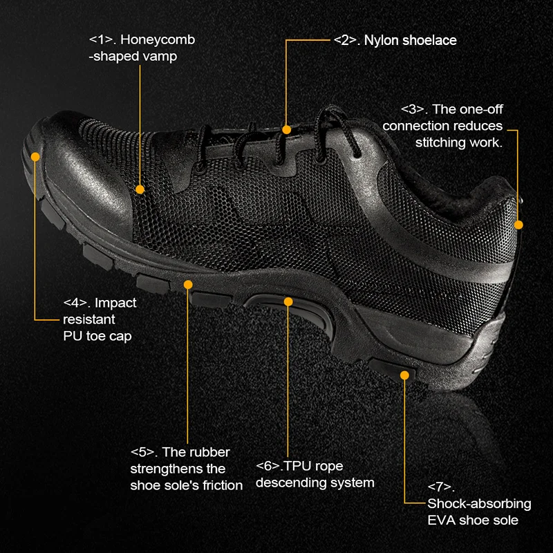 FREE SOLDIER Открытый кроссовки ходьбы мужчины восхождение спортивные ботинки