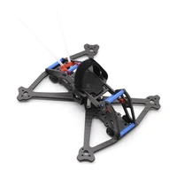 acrobrat 163 163mm mini quadcopter frame kit with 3mm bottom plate support 3 inch propeller for runcam spilit mini camera