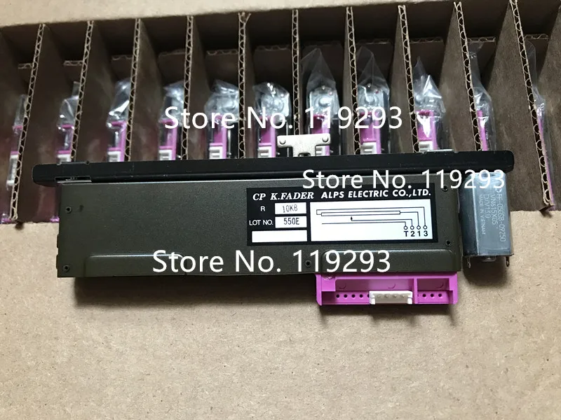 Новинка оригинальный CP K.FADER ALPS ELECTRIC CO LTD 10KB B10K 13 мм Т образная рукоятка с рельсовым
