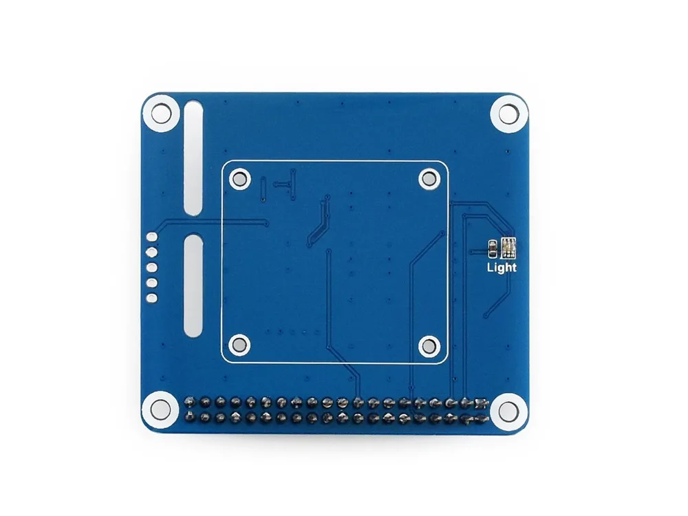 Waveshare 2-DOF Pan-Tilt HAT для Raspberry Pi светильник интенсивности зондирования IEC интерфейс PCA9685 чип широтно-импульсной модуляции TSL2581 светильник датчик