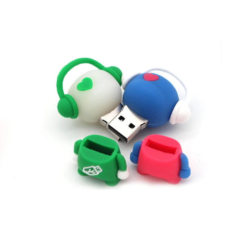 Лидер продаж мультипликационный музыкальный Ручка drive personalizado флеш-диск USB 2,0 диск Высокое качество флэш-накопитель 4 GB/8 GB/16 GB/32 GB/64G