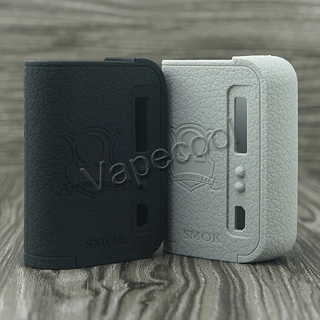 2 шт. чехол smok osub king 220 Вт или силиконовый резиновый чехол-накладка для Smoktech osub king 220 Вт vape mod - Цвет: 1 gray and 1 black