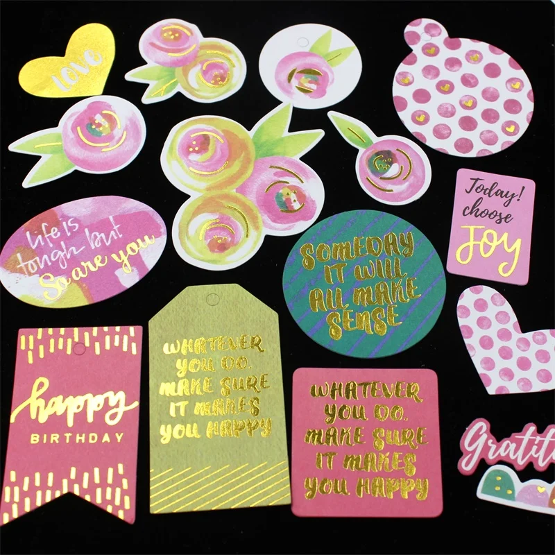 45pc Love With You Cardstock Die Cuts for Scrapbooking Happy Planner/Card Making/Journaling Project | Дом и сад