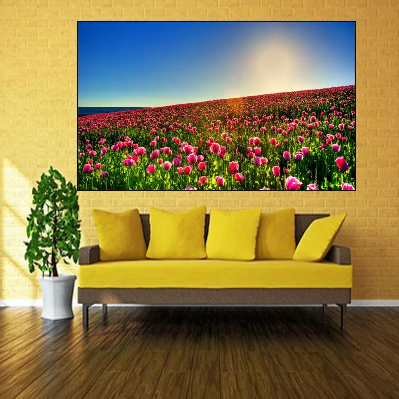 

5D Diy Diamond embroidery"Poppy flower"Cross Stitch full square diamond painting,puzzle,home decor Y2980