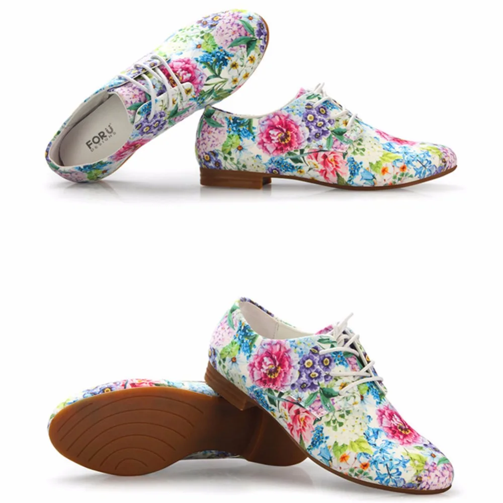 Женские туфли оксфорды на плоской подошве WHEREISART повседневные кожаные шнуровке с