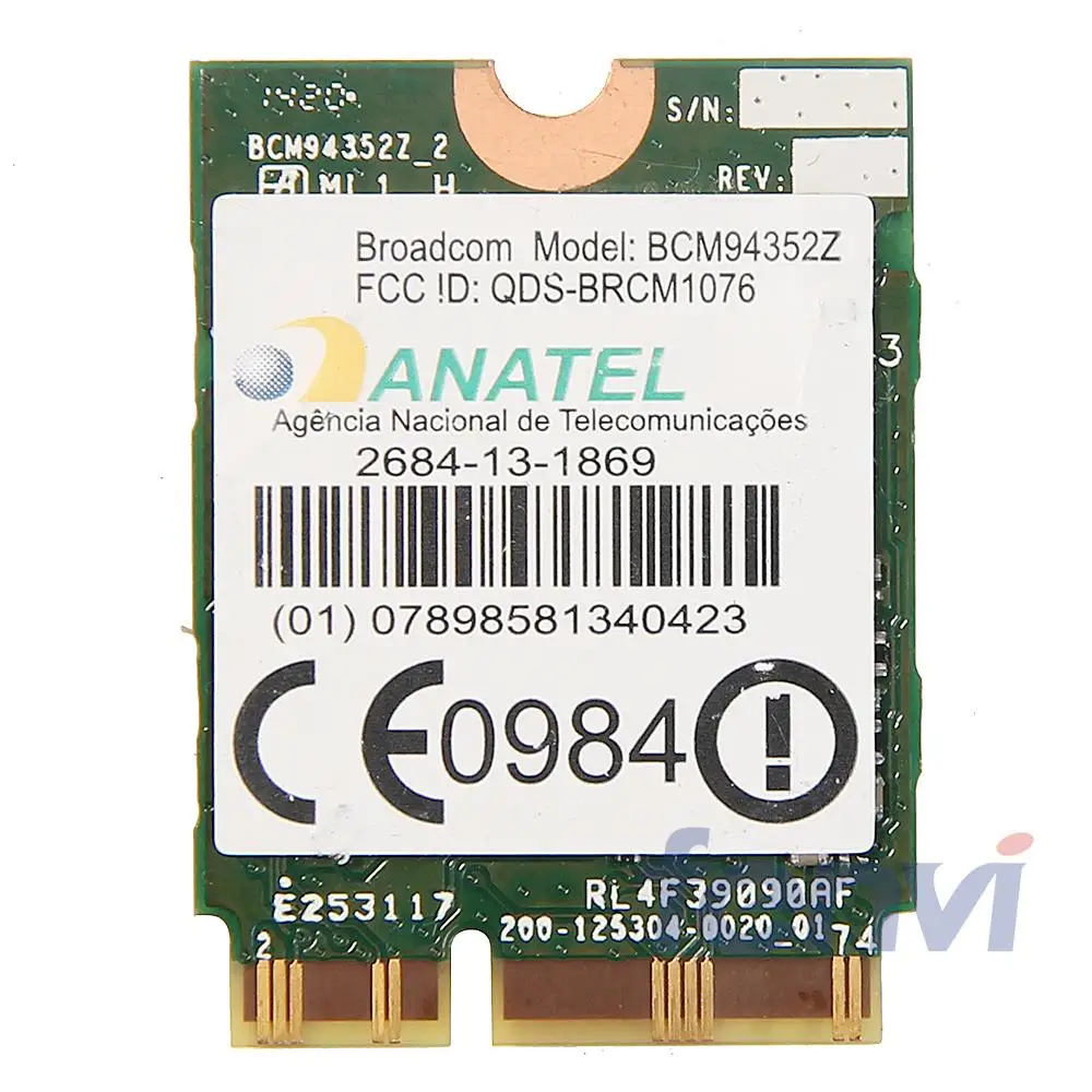 Модуль Wifi 802.11 ac / Bluetooth 4.0 - Broadcom BCM94352Z для ноутбуков IBM Lenovo | Компьютеры и офис