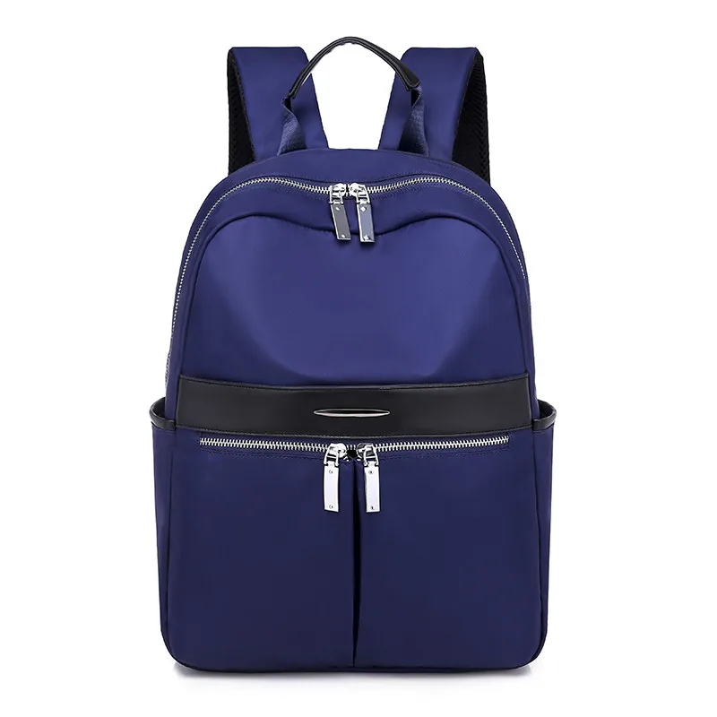Школьный рюкзак для девочек-подростков Mochila Feminina, женские рюкзаки, нейлоновый водонепроницаемый повседневный рюкзак для ноутбука, женский рюкзак - Цвет: blue