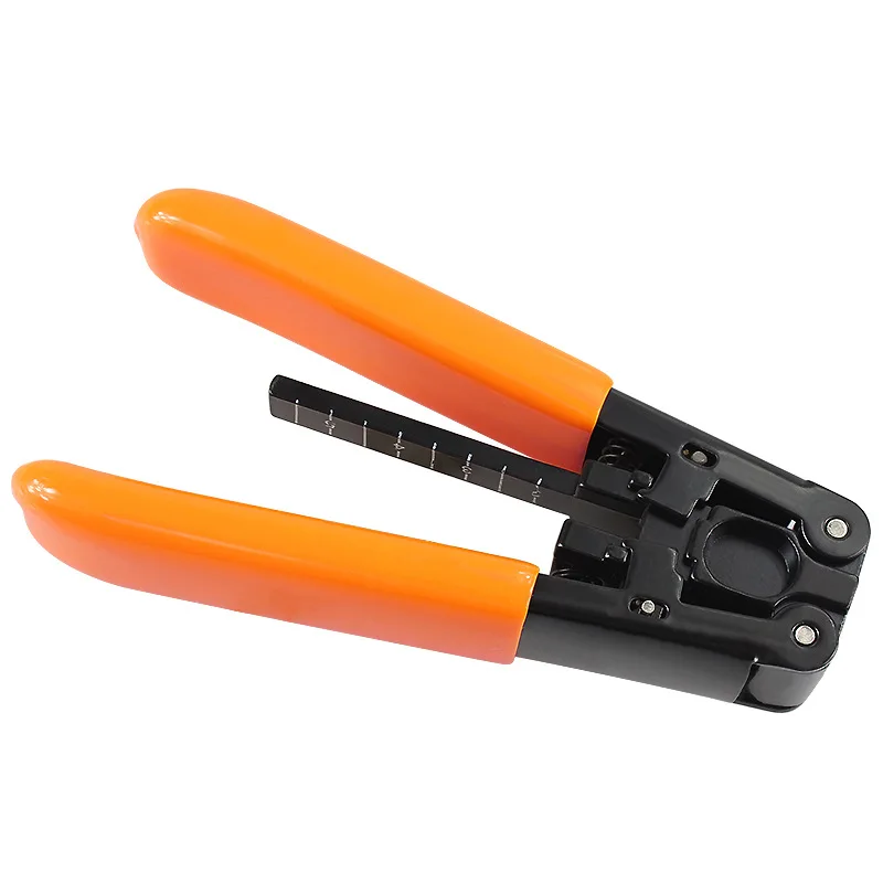 Набор инструментов для холодного обжима Ftth Обрезной инструмент зачистки кабеля