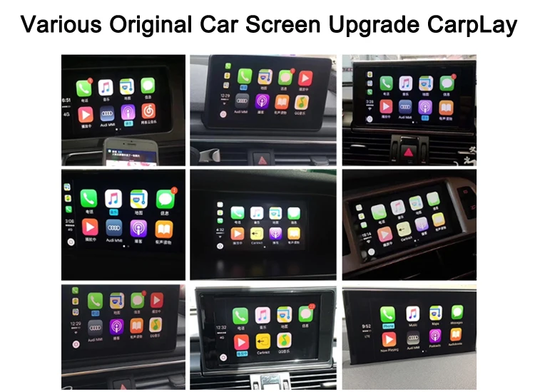 OEM автомобиль IOS мобильный телефон экран зеркалирование беспроводной Carplay для Audi A4 A5 Q5 симфония концертного радио