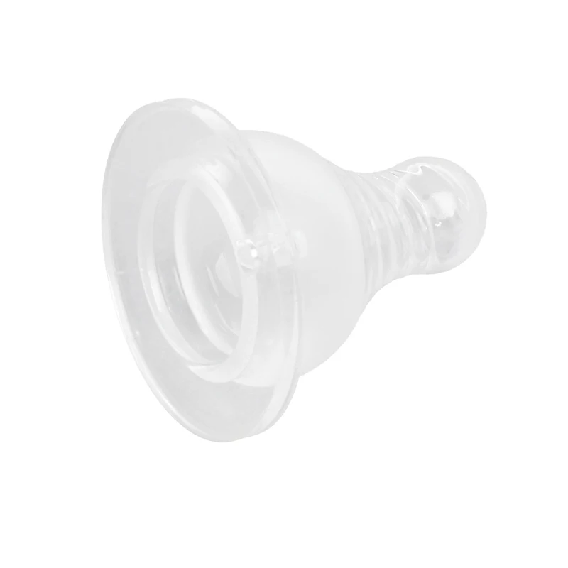 Baby Silicone Standard Neck Soft Teats Cross Hole Natural Flow Nipples | Мать и ребенок