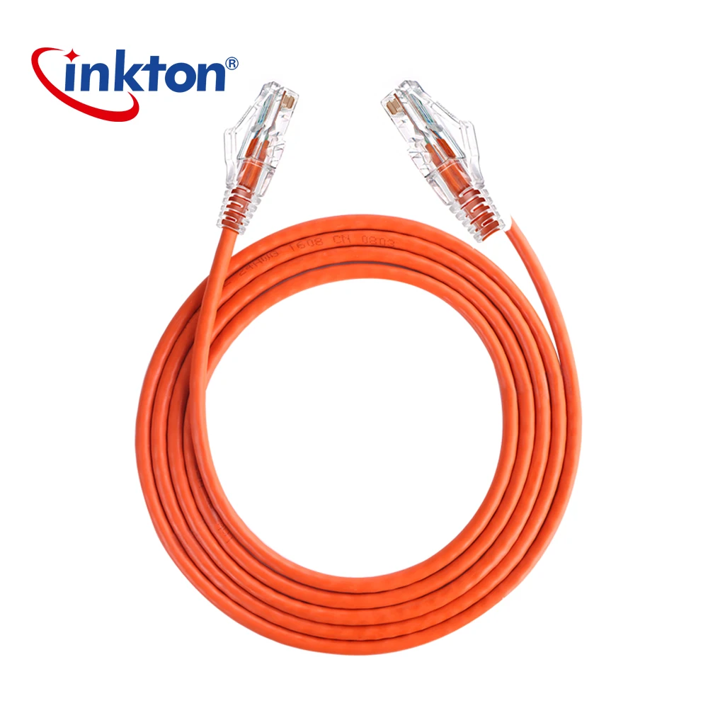 Inkton Rj45 Cat5e UTP патч-корд 8 ядер Lan патч-кабель ПВХ Куртка для компьютера роутера
