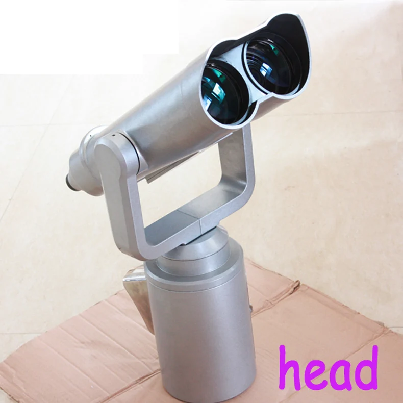 20x100 мм гигантский телескоп бинокулярный с монетным управлением бинокль