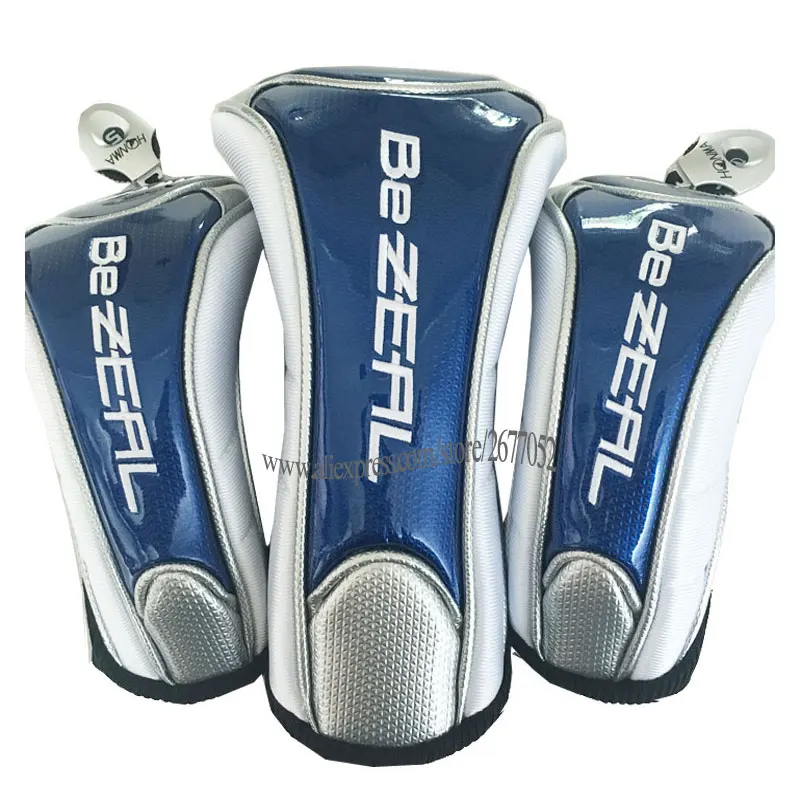 Новинка HONMA Golf с деревянной головкой, высокое качество, Клубная Крышка для головы, синий цвет, клубный драйвер, Чехол Для Гольфа Cooyute
