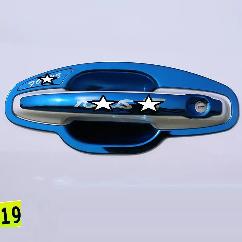 Оконная ручка автомобильная декоративная Модифицированная хромированная