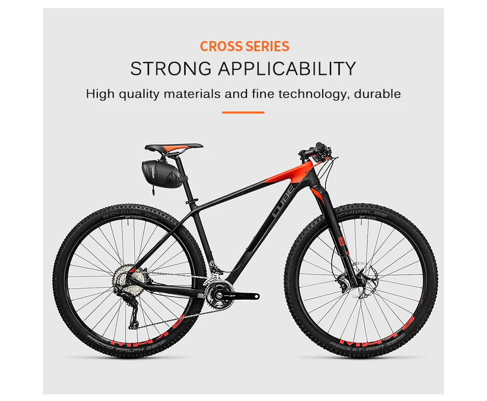 Roswheel CROSS новые велосипедные сумки 1680d нейлоновые водонепроницаемые седельные задние Сумки MTB дорожные велосипедные аксессуары