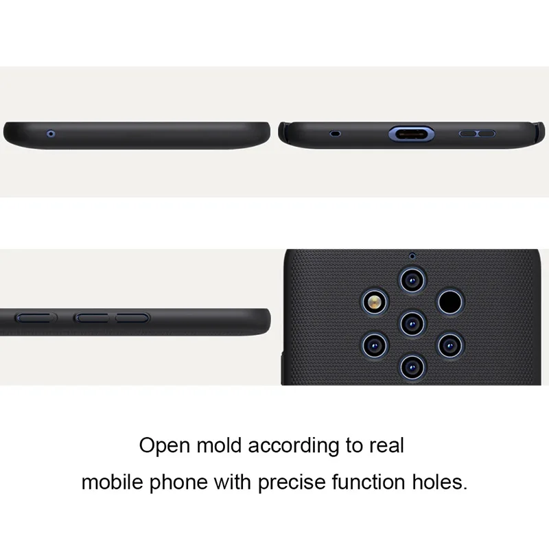 Чехол Nillkin для Nokia 9 PureView чехол суперматовый защитный из поликарбоната жесткая