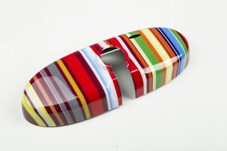 MINI Cooper Accessories Union Jack Style УФ защищенный ABS пластик интерьерные зеркальные крышки R55