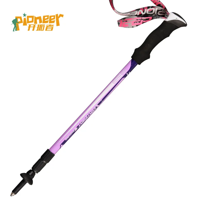 1 walk stic price Pioneer походная трость ультра-светильник из углеродного волокна для пешего туризма альпеншток для альпинизма кемпинга треккинга matraque телескопические трекинговые палки - Цвет: 1 walk stic price