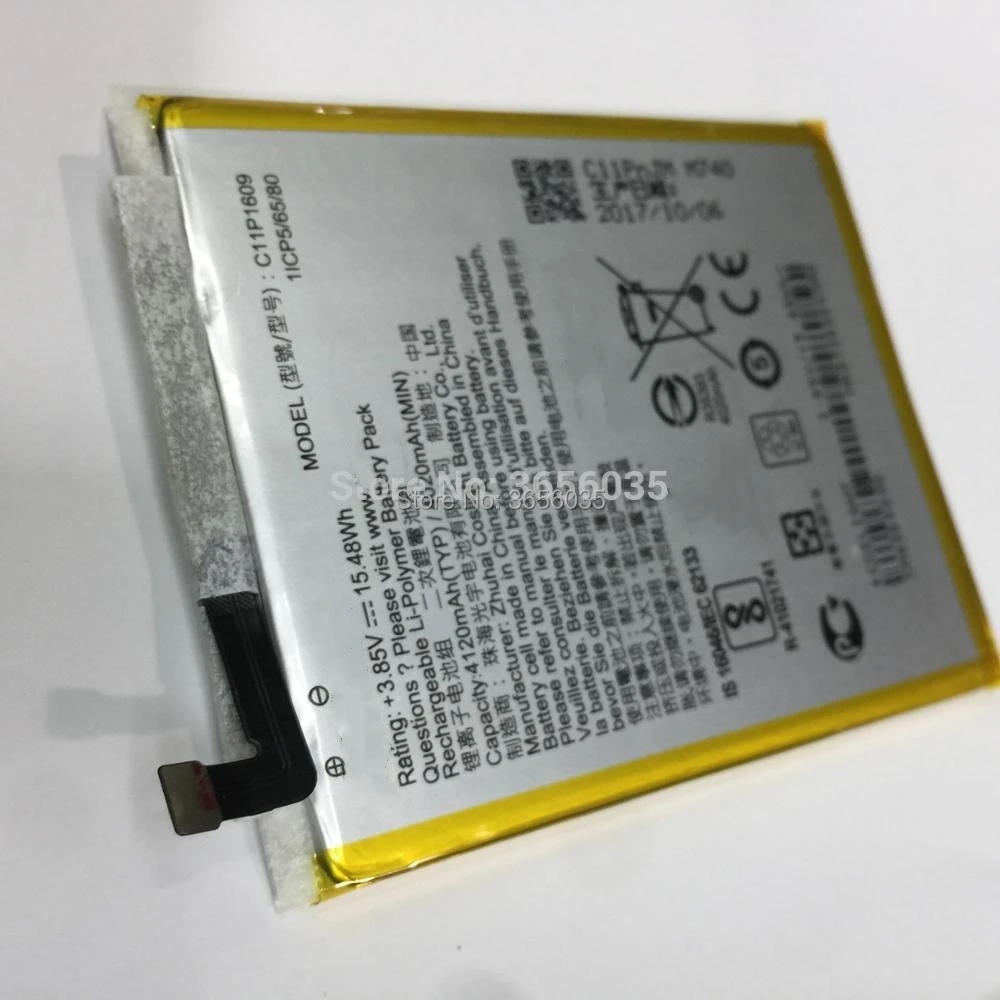 Tyrca c11p1609 Real 4100mAh Battery For ASUS Zenfone 3 max 5.5&quot ZC553KL X00DDA 4 5.2&quot ZC520KL X00HD | Мобильные телефоны и