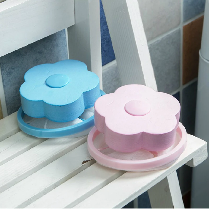 YTE Washing Machine Hair Removal Catcher Filter Mesh Pouch Cleaning Balls Bag Dirty Fiber Collector Laundry Discs | Дом и сад