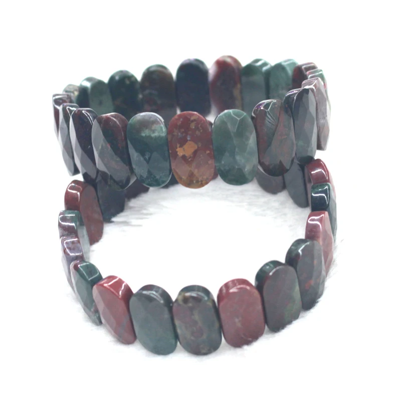 Натуральный гелиотроп/гелиотроп для браслета ювелирное изделие женщин оптовая