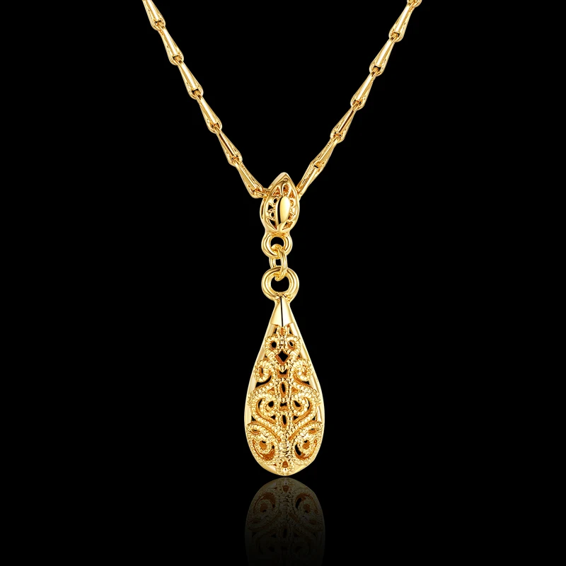 

Exclusive Design necklaces Engagement jewelry gold Overlay pendants for women AP2013