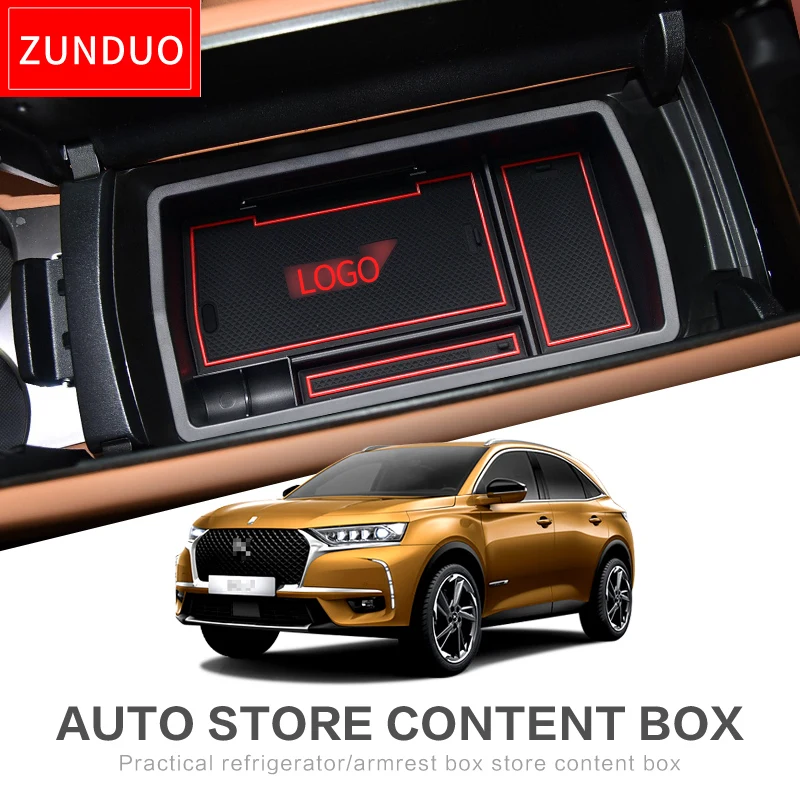Подлокотник для Citroen DS7 2017 2018 2019 2020 DS 7 органайзер хранения внутренние аксессуары