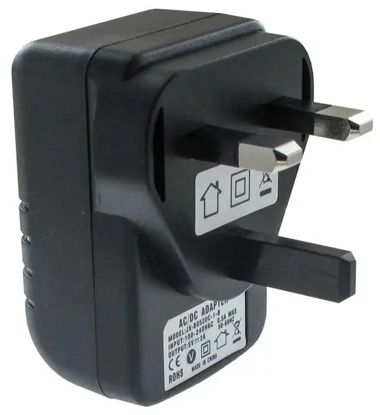 

VA-PSU-UK1 adapter UK AC to USB Power Supply