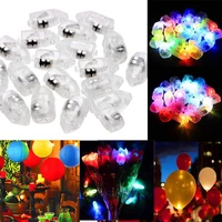 coloured mini led lamps flash balloon light wirelessfor paper lantern christmas wedding birthday party decor 50pcslot