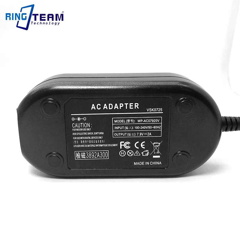 Адаптер переменного тока VSK0725 VSK 0725 для камер Panasonic AG HSC1U HDC DX1 DX3 HS9 SD1 SD3 SD7 SD9 SX5 PV GS90 SDR
