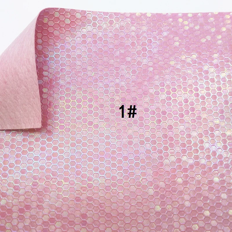 1PCS A4 SIZE 21X29cm Alisa Glitter Vinyl For Bows PINK Leather Fabric for Bow DIY J74C | Дом и сад