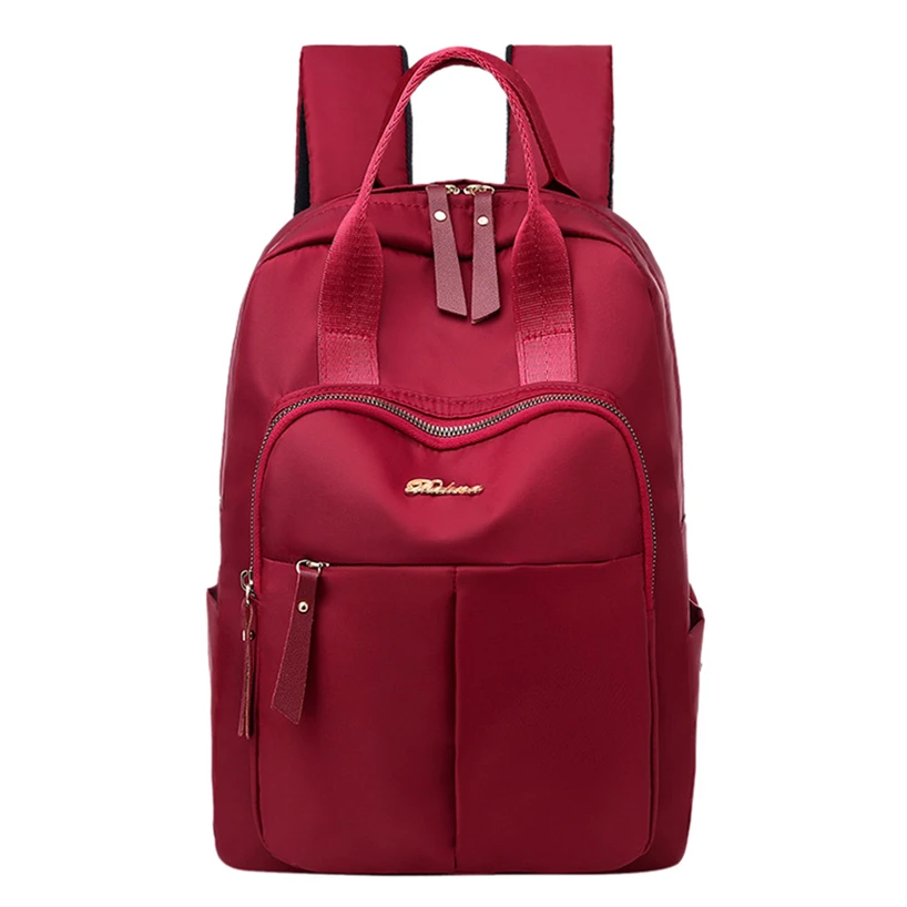 RD Aelicy Mochilas mujer, новинка, ткань Оксфорд, водонепроницаемая Студенческая сумка, повседневный рюкзак для путешествий, женская уличная сумка, mochila feminina - Цвет: RD
