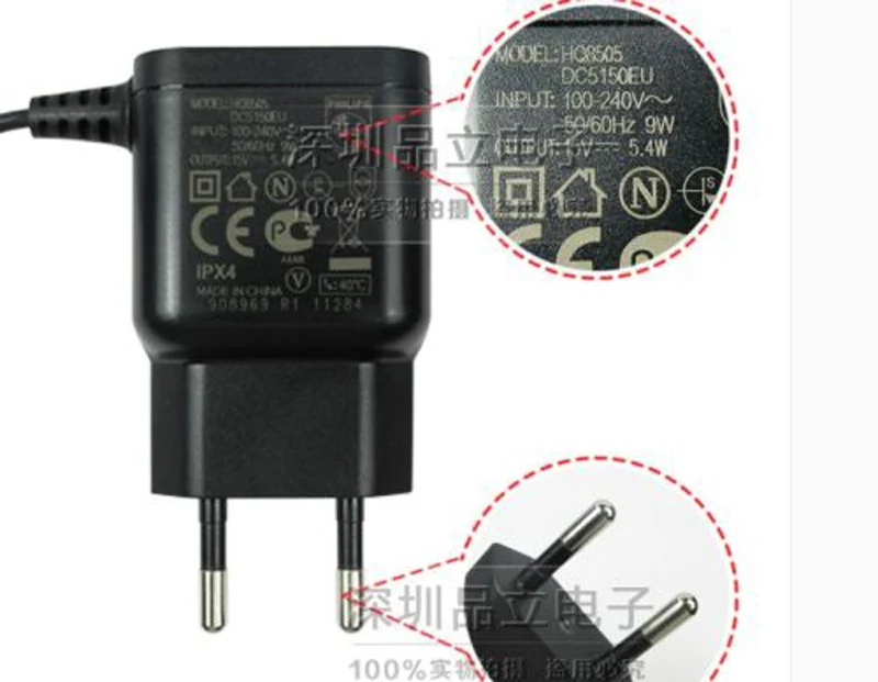 Оригинальное зарядное устройство 100 в 240 переменного тока для бритвы постоянного