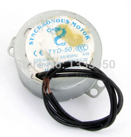 Бесплатная доставка CW/CCW направление 30-32RPM вентилятор синхронный двигатель AC