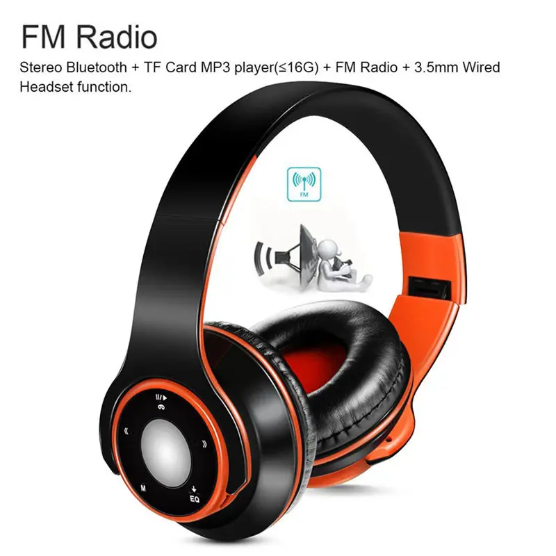 Беспроводные Bluetooth 4 0 + Edr наушники Складная Проводная стерео гарнитура с