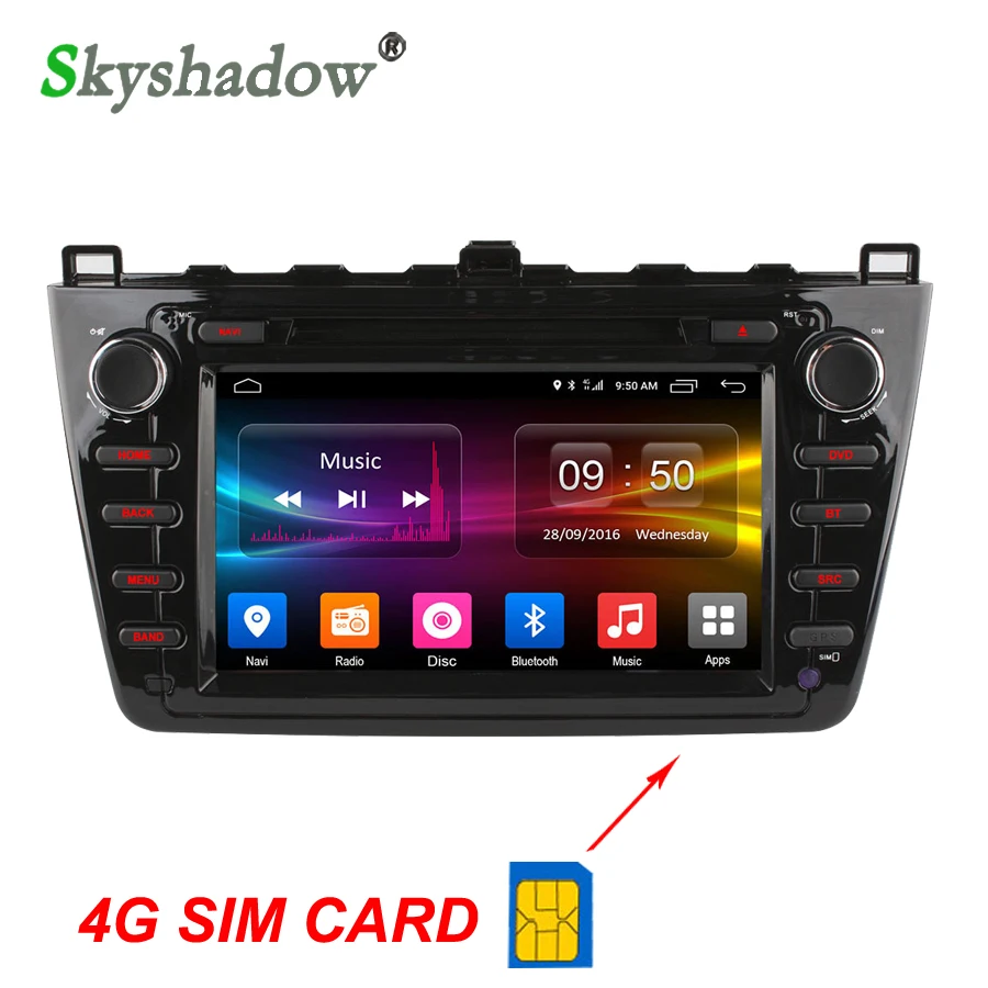 Ownice c500 Octa Ядро 2 ГБ RAM 32 Г ROM 4 SIM Android 6.0 Dvd-плеер Автомобиля gps RDS Радио блютуз wi-fi Для