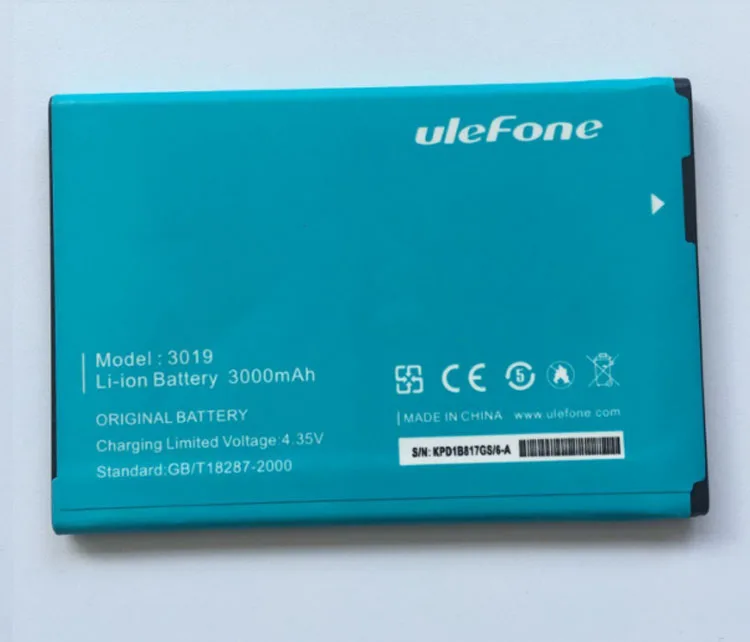 

Hot Ulefone Be Pro Battery New Original Large Capacity 3000mAh Li-ion Battery For Ulefone L55 & Ulefone be pro 2