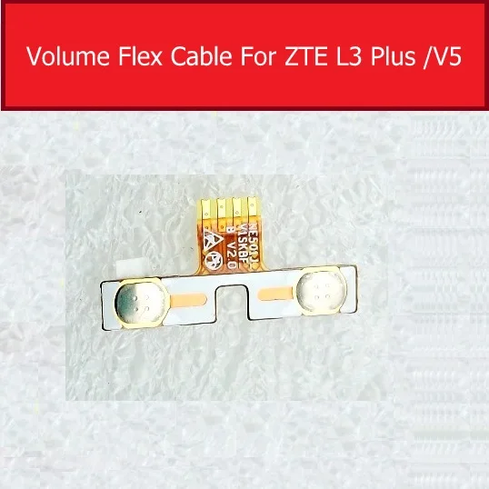 

Оригинальный гибкий кабель громкости и питания для ZTE Red bull V5 5,0 дюймов U9180 4G N9180 V9180 Замена бокового переключателя громкости и питания