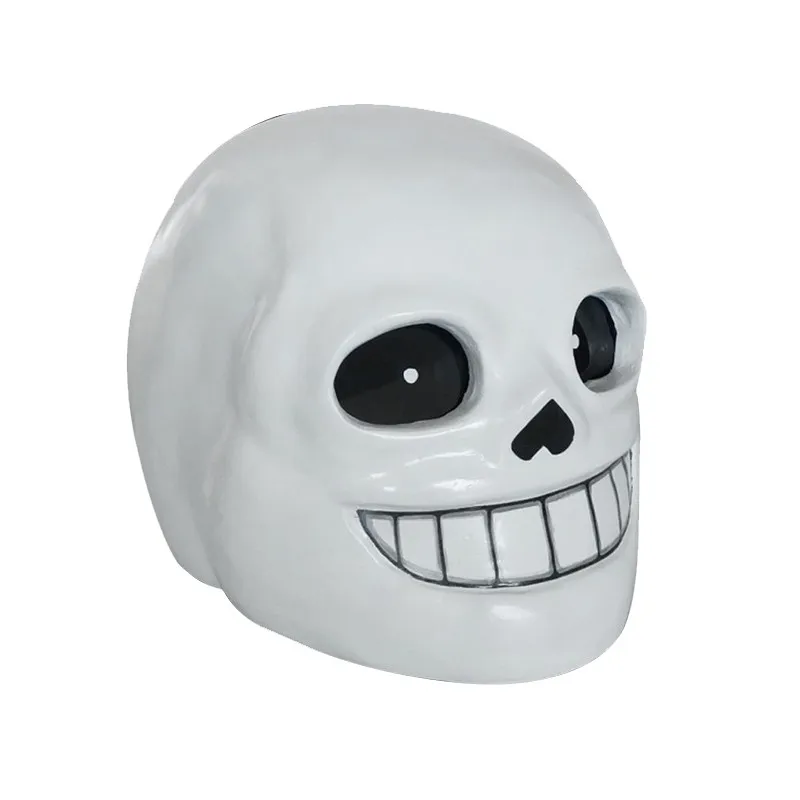 1:1 костюм для косплея на Хеллоуин фильм игра бутафорская маска Sans Undertale шлем жесткий Латекс Косплей Sans Papyrus Шлем Полный головной маски