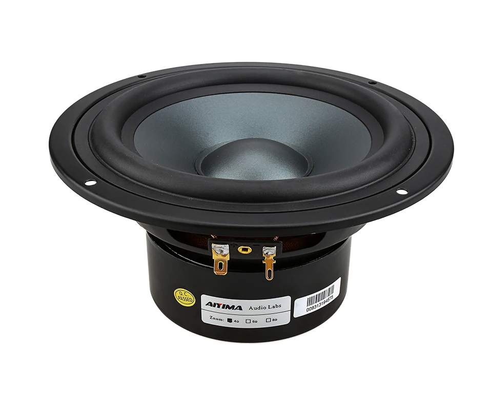 AIYIMA 1Pc 6.5 Inch Mid Woofer Speaker Fever Bass Loudspeaker Bookshelf Floor Sound Music DIY Speakers Column For Home Theater