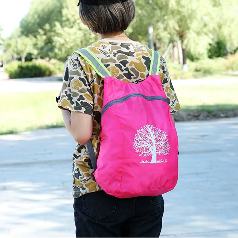 90 г Портативный рюкзак для женщин складная сумка мужчин ультра светильник 15L