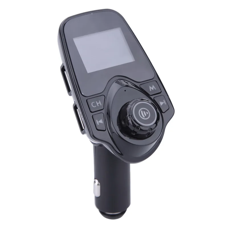 Kingslims автомобильный комплект fm передатчик Bluetooth Автомобильный Mp3 плеер Handsfree A2DP 2.1A
